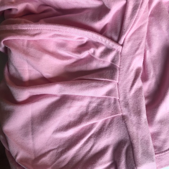 Ralph Lauren baby pink faux wrap top, size large - Picture 3 of 4